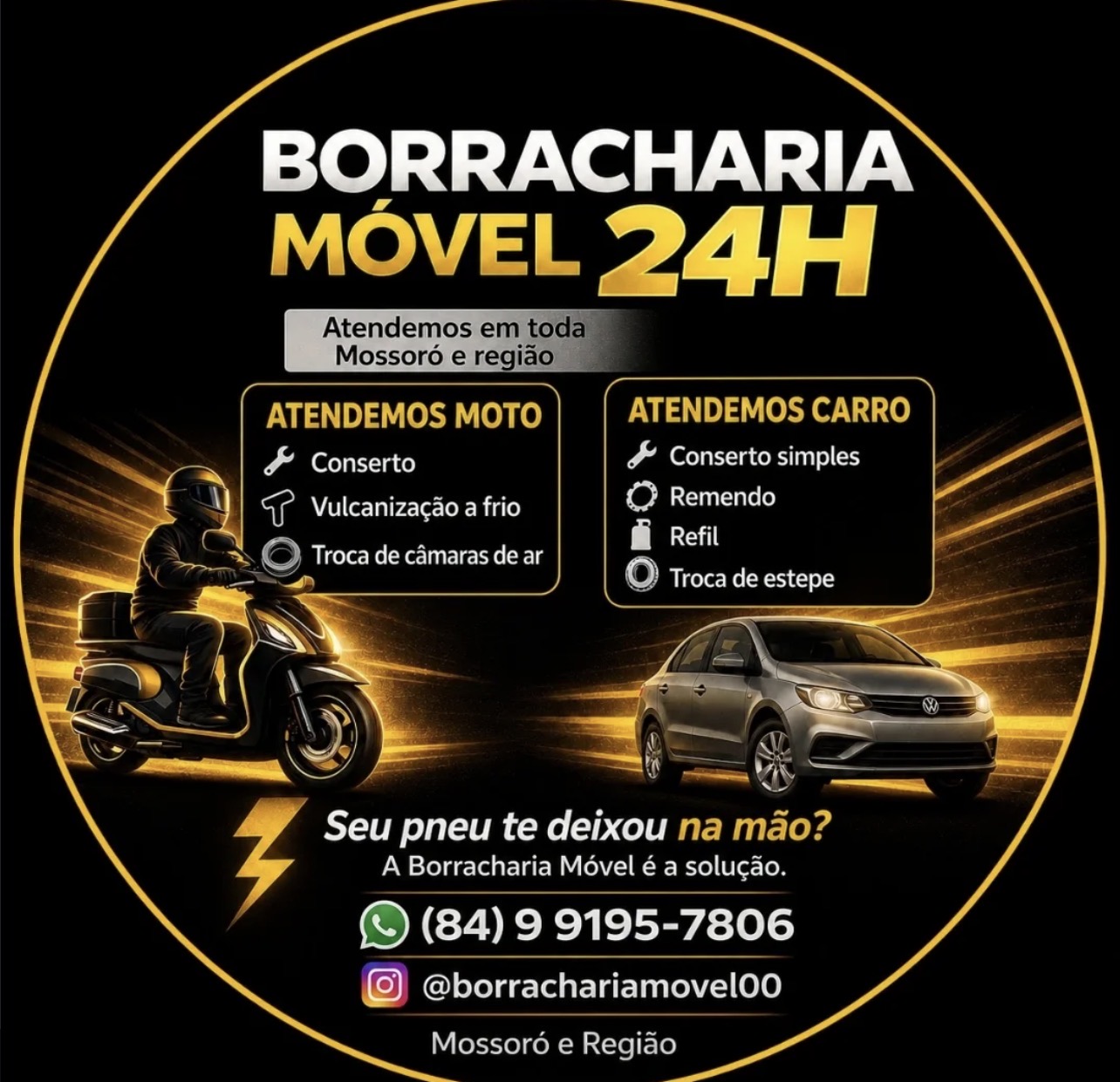 Borracharia Móvel 24h
